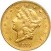 1879-S $20 Liberty PCGS AU53