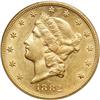 1882-S $20 Liberty PCGS AU55