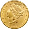 Image 1 : 1887-S $20 Liberty PCGS AU53