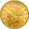 Image 1 : 1896 $20 NGC graded MS61