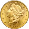 Image 1 : 1900-S $20 Liberty PCGS MS62