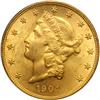 Image 1 : 1904 $20 Liberty PCGS MS62