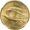 Image 2 : 1908 $20 St. Gaudens. No Motto NGC Unc Details