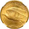 Image 2 : 1911-S $20 St. Gaudens NGC MS62