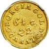Image 1 : C Bechtler, $2.50 GEORGIA, 64 gr. 22 carats
