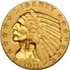 Image 1 : 1911-S $5 Indian