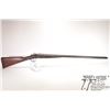 Image 1 : Non-Restricted shotgun Charles Hellis model SXS, 12 ga. 2 1/2" Two shot hinge break, w/ bbl length 3