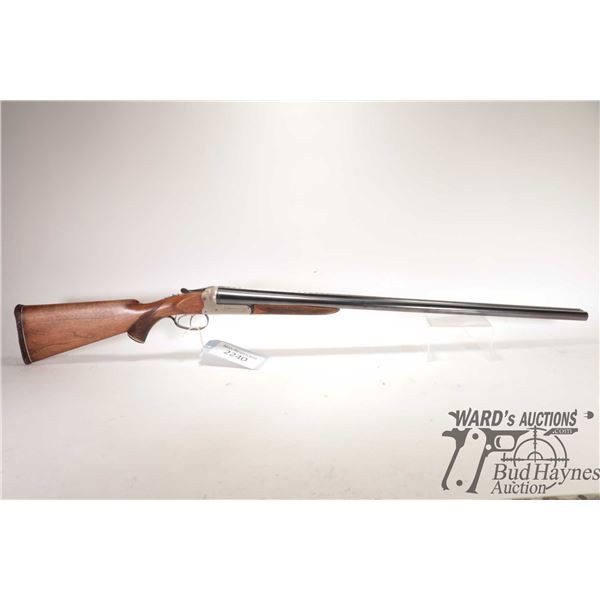 Non-Restricted shotgun ADANAC model 68M, 12 ga. 3" Two shot hinge break, w/ bbl length 30" [Choked m