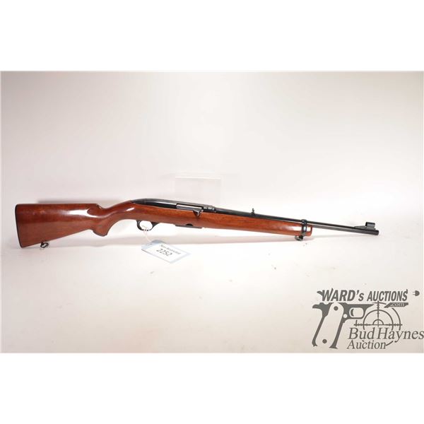 Non-Restricted rifle Winchester model 100, .284 Win semi automatic, w/ bbl length 19" [Blued barrel 