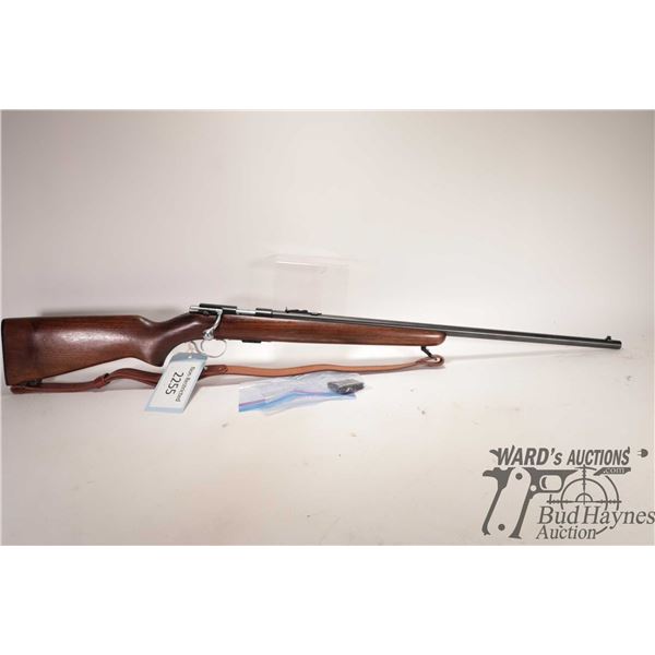 Non-Restricted rifle Winchester model 69A, 22 S, L & LR bolt action, w/ bbl length 25" [Blued finish