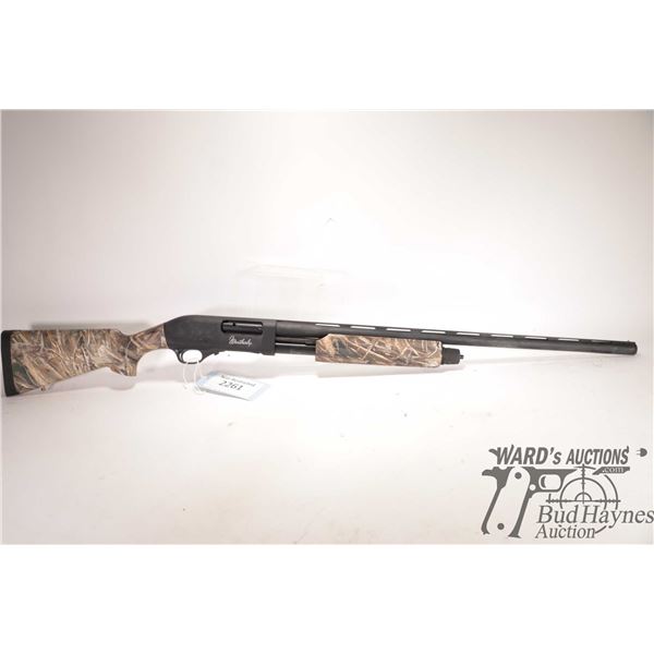 Non-Restricted shotgun Weatherby model PA-08, 12 ga. 2 3/4" & 3" pump action, w/ bbl length 28" [Sat
