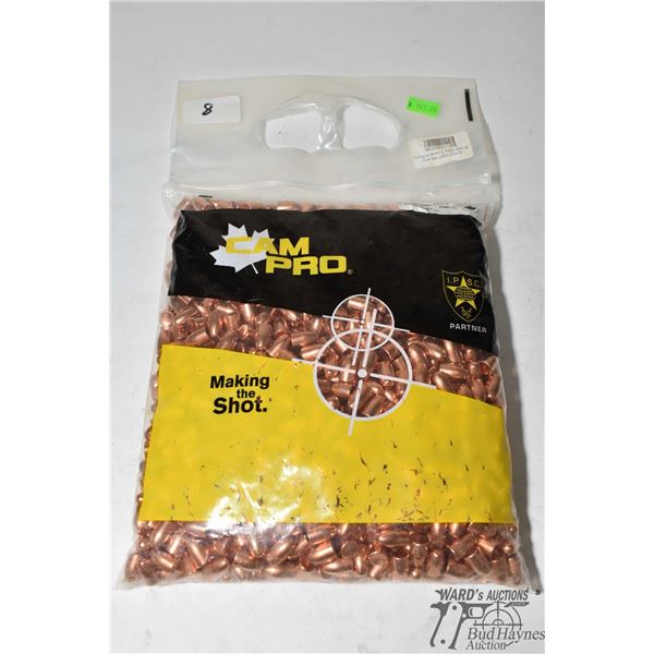 One full 1000 count bag of Cam Pro 9mm 124 gr FCP-RN bulets