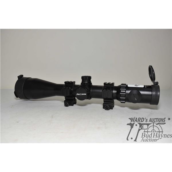 Secozoom 3-30x56 scope w/ rings
