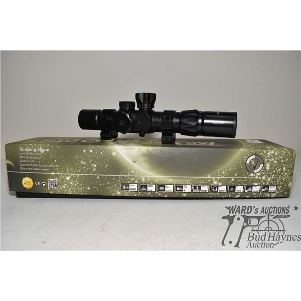 Tac Vector Optics Gladiator 2-12x32 FFP scope w/ rings, caps and original box