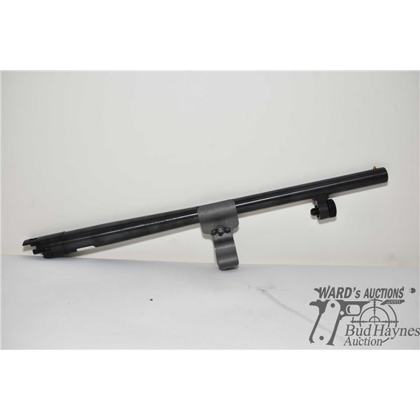 12 GA barrell chambered for 2 3/4" - 3" shells, 18 1/2" in length