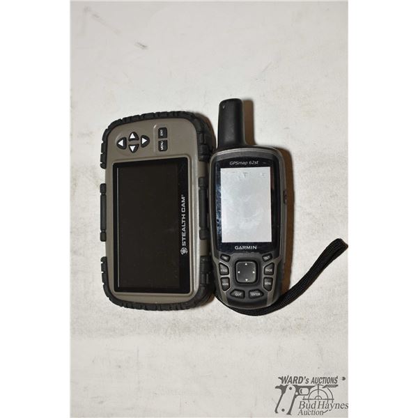 Stealth cam card reader and a Garmin GPSMAP 62st