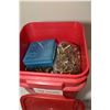 Image 2 : Bucket w/ 37 lbs of .38 spl brass