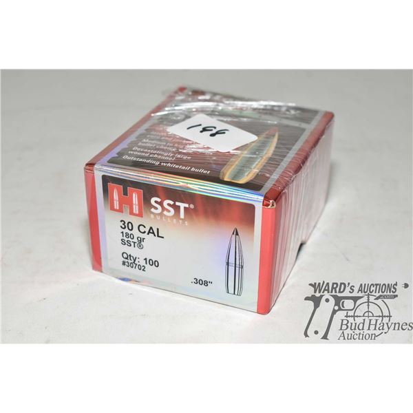 One full 100 count box Hornady SST .38 cal 180 gr
