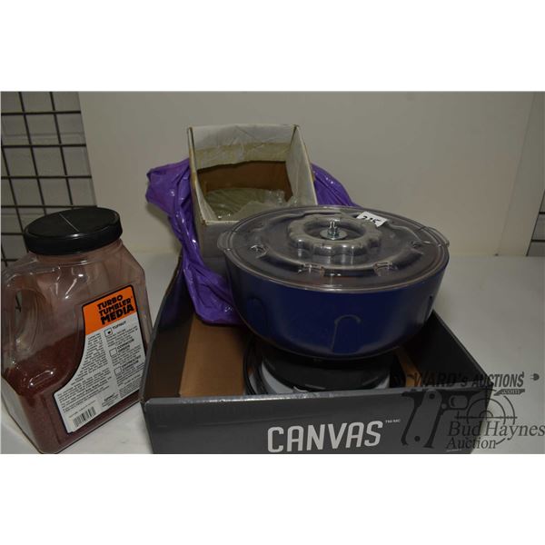 Frankford Arsenal Quick-N-Easy case tumbler and meadia