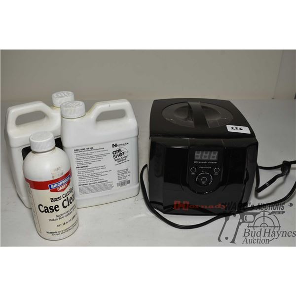 Hornady ultra sonic cleaner and chemicals