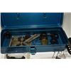 Image 4 : Metal tool box w/ scope rings, sights, etc