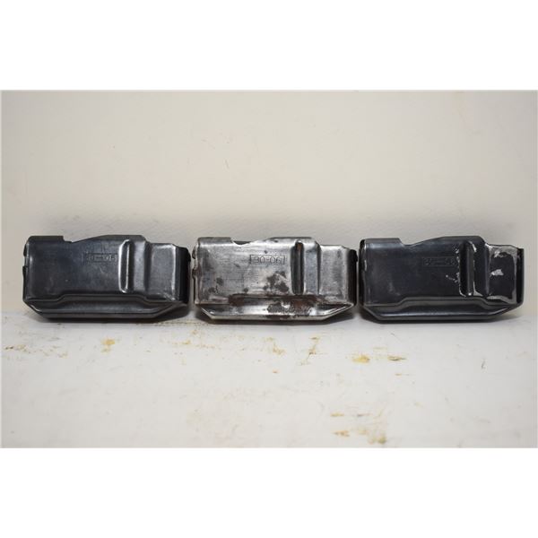 Three Remington Gamemaster 760 magazines in .30-06