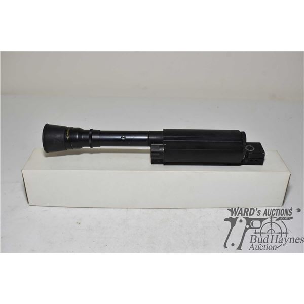 Aimpoint electronic scope 3X. May need batteries