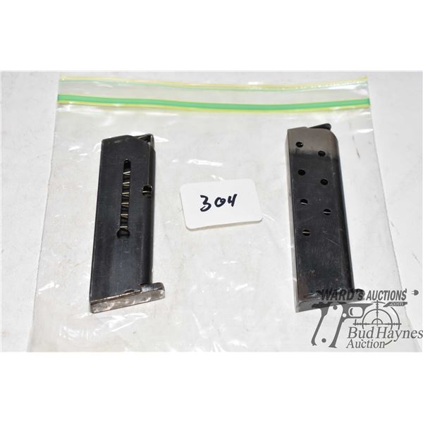 Two Colt .32 cal mags and a GZ .32 cal mag