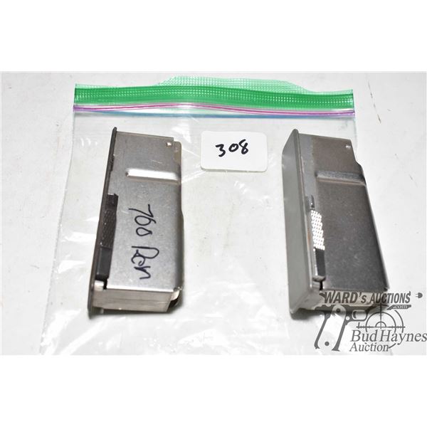 Two Remington 700 long action magnum mags