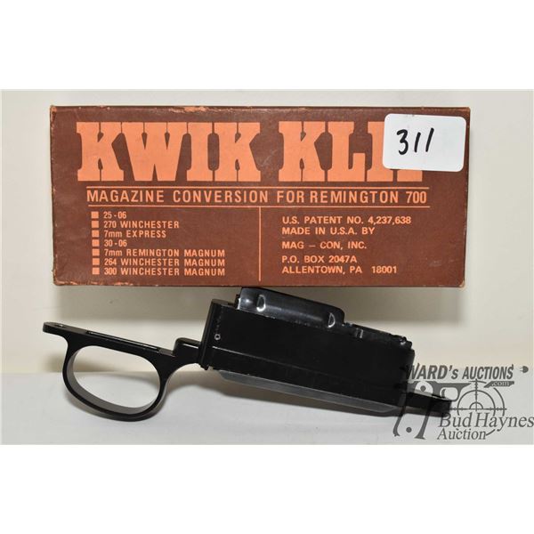 Kwik Klip magazine conversion for Remington 700