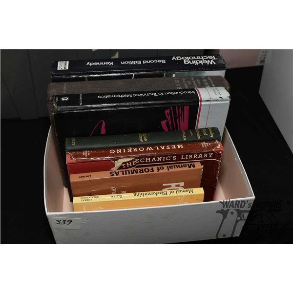 Selection of metal working and black smithing books