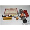 Image 1 : Lee bullet press and safety powder scale, Lyman powder measure and a Forsters trimmer