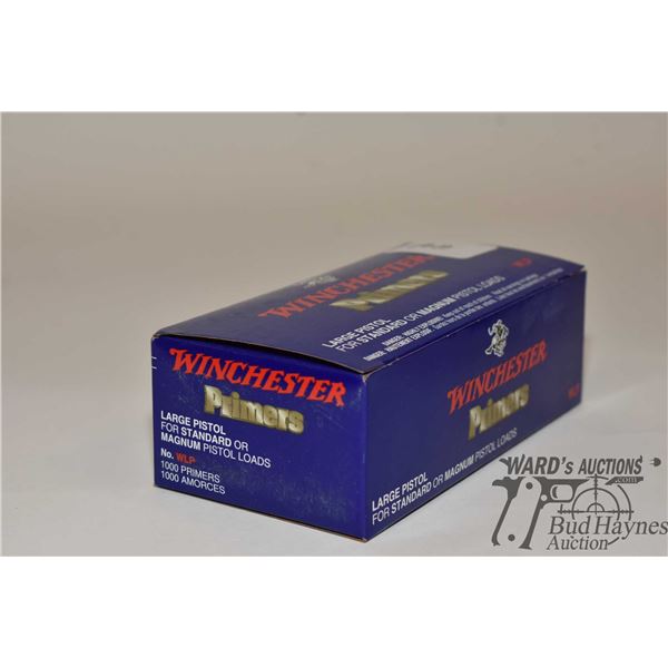 One full 1000 count box of Winchester small pistol primers No. WSP