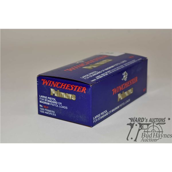 One full 1000 count box of Winchester small pistol primers No. WSP