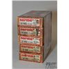Image 1 : Four full 20 count boxes and one 15 count box of 7.62 Russ reloads