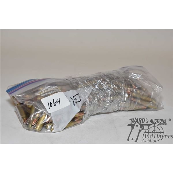 Bag w/ 153 rounds of .223 reloads