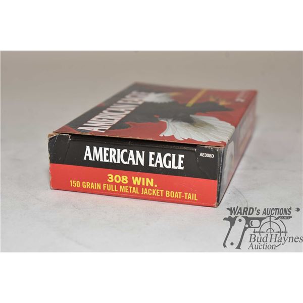 One full 20 count box of American Eagle .308 win 150 gr FMJ-BT