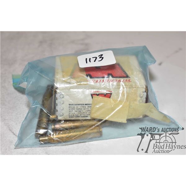 Bag w/ 16 .25-06 reloads and 6 brass