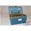 Image 1 : Plastic ammo box w/ 65 rounds of 8mm x 57 (mauser) reloads