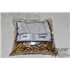 Image 1 : One bag w/ approx. 400 rounds of 9mm reloads, all jacketed hollow point