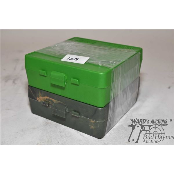 Two full 100 count packs of .44 rem mag reloads jacketed hollow point