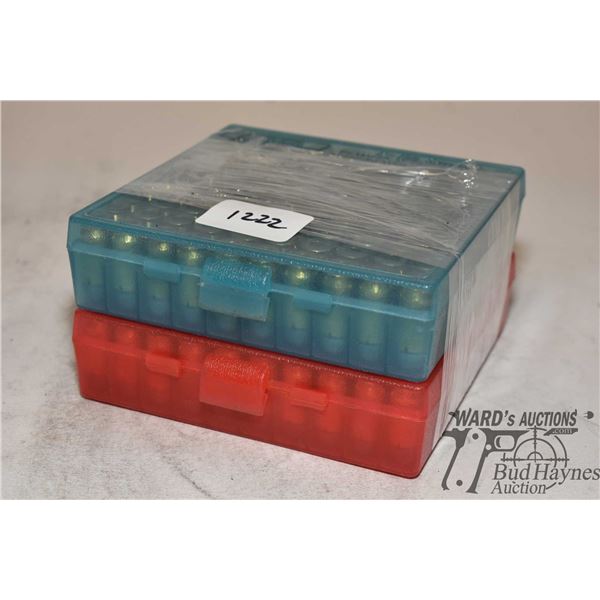 Two full 100 count packs of .45 ACP reloads w/ lead round nose bullets