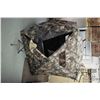 Image 1 : Ameristep dog house Tange 2.0 camo hunting blind w/ folding stool