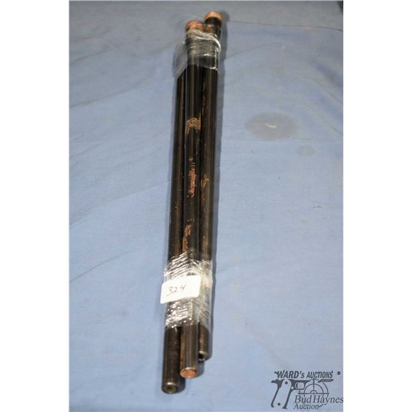 Four .22 cal barrels including two .22 hornet