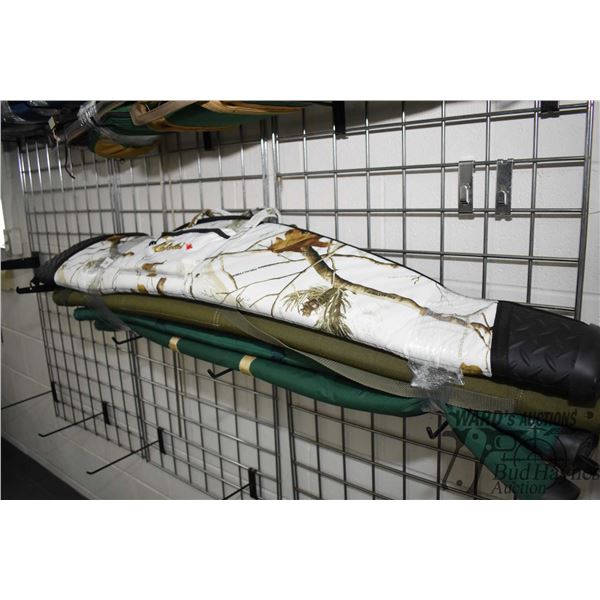 Five soft rifle cases