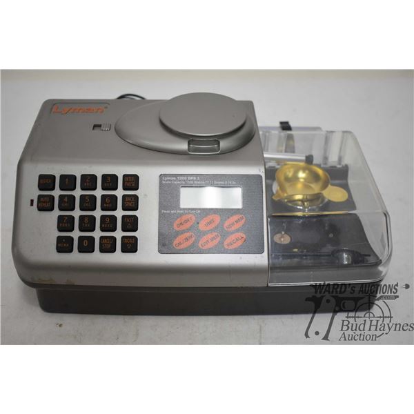 Lyman 1200 DPS-3 disital powder system, appears unused
