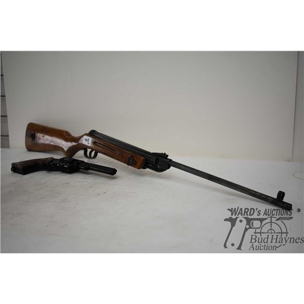 Two .177 cal pelet guns including Chinese made brake action single shot rifle and a Crosman 38T revo