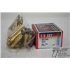 Image 1 : One full 100 count box of Hornady .30 cal 180 gr SST bullets and 50 primed .300 win mag cases