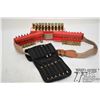 Image 1 : Selection of rifle ammo including ammo belt w/ 23 factory .30-30 and 19 factory .303 brit