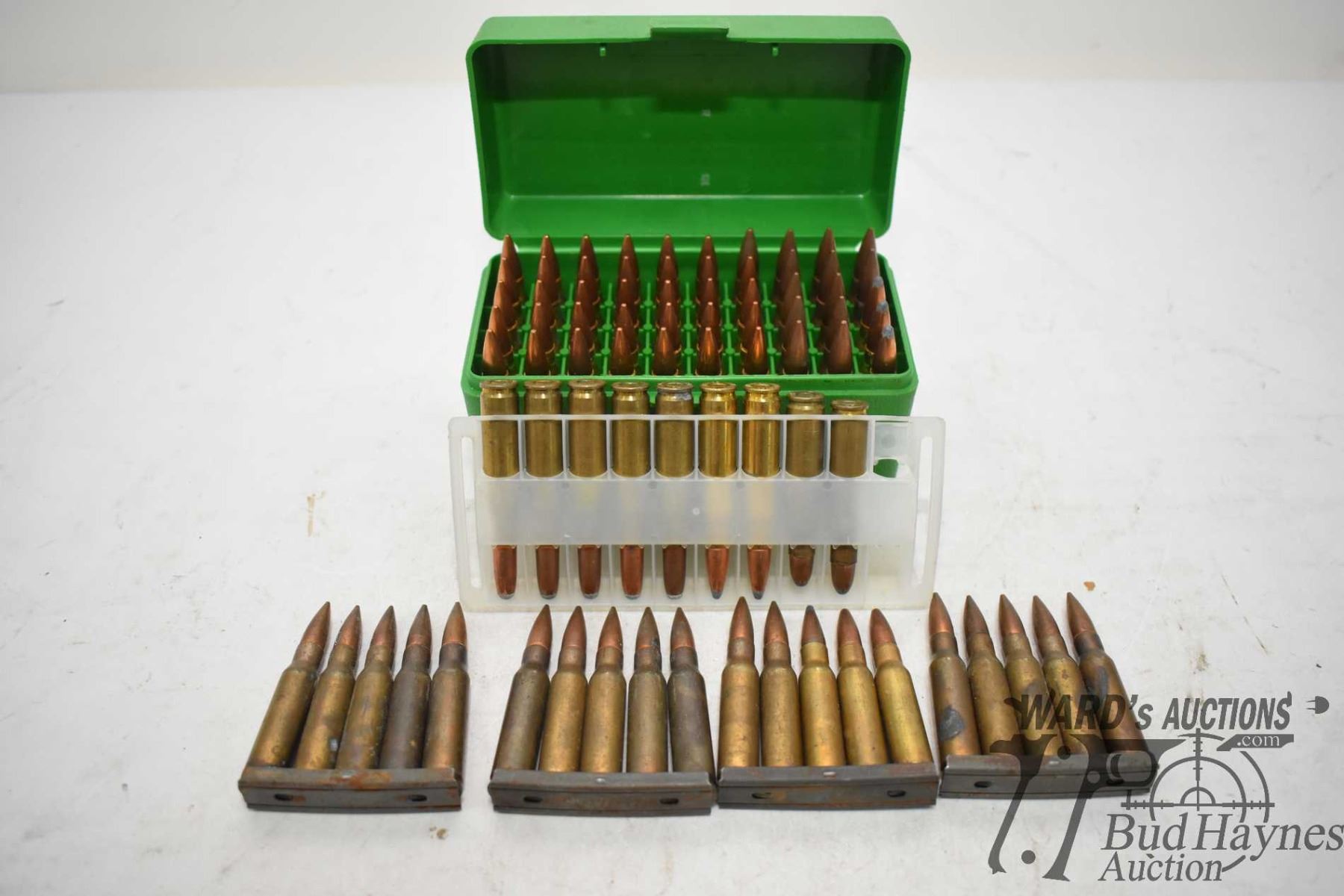 Jush Bag Rounds Bag w/ 79 rounds of .308 win 52 reloads and 27 military .308